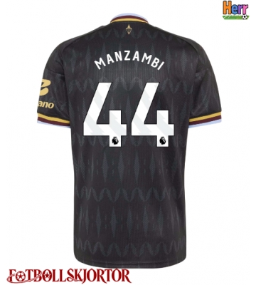 Aston Villa Johan Manzambi #44 Bortatröja 2026-27 Kortärmad